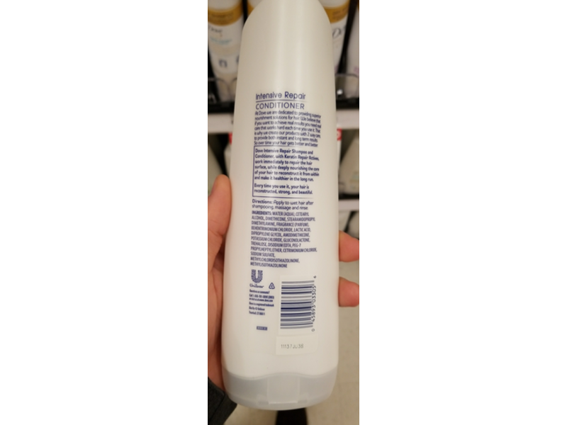 Dove Intensive Repair Conditioner, 12 fl oz/ 355 mL, Pack Of 2