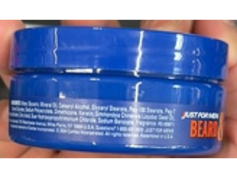 Just For Men Leave-in-Conditioner, Beard & Benefits, 2.0 fl oz/59 mL