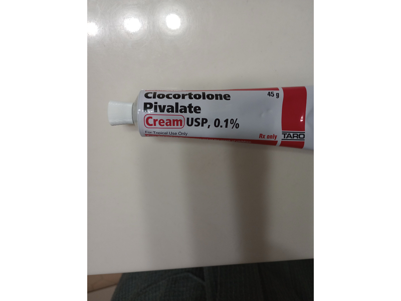 Clocortolone Pivalate Cream USP 0.1%, 45g Taro (RX)