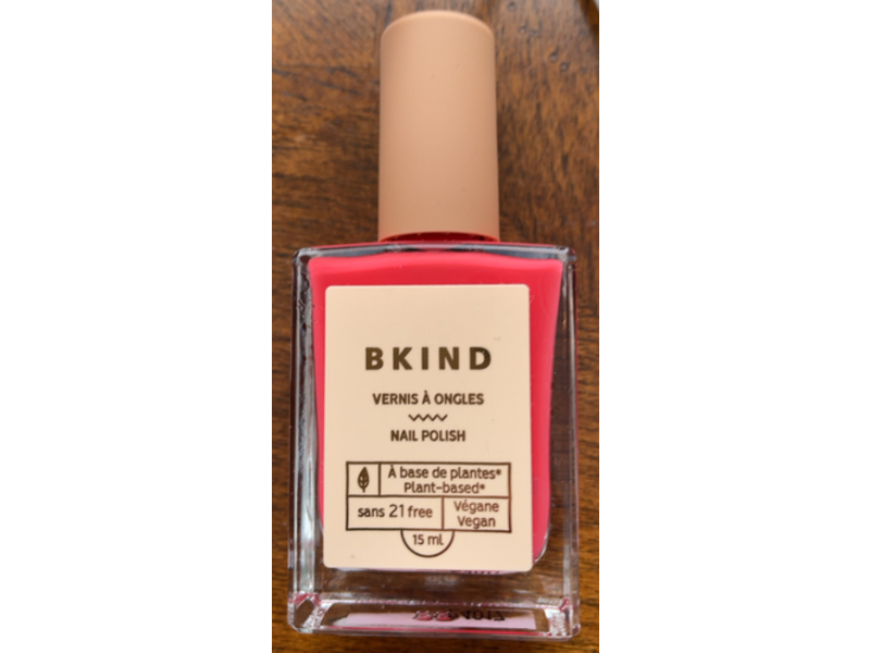 Bkind Nail Polish, Coral Crush, 15 mL