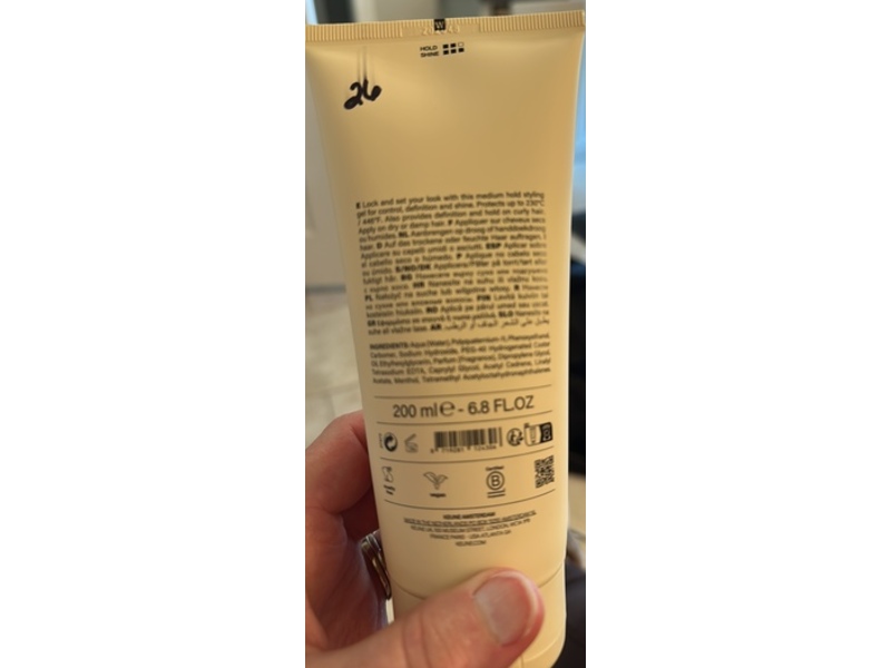 Keune Head Lock Medium High Shine Gel, 6.8 fl oz/200 mL