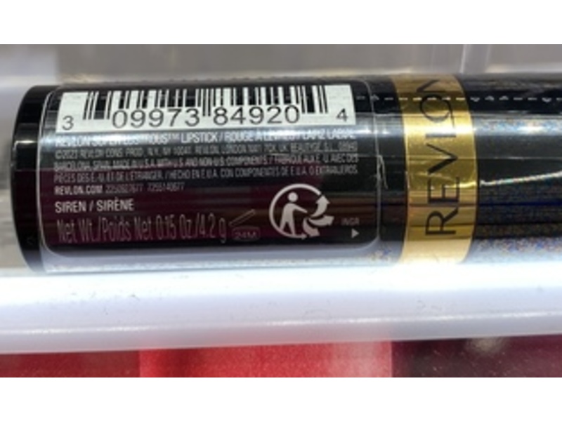 Revlon Super Lustrous Lipstick, 812 Porto Please, 0.15 oz/4.2 g