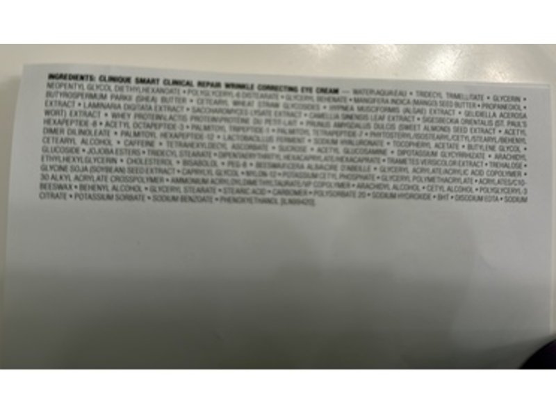 Clinique Smart Clinical Repair Wrinkle Correcting Eye Cream, 0.5 fl oz/15 mL