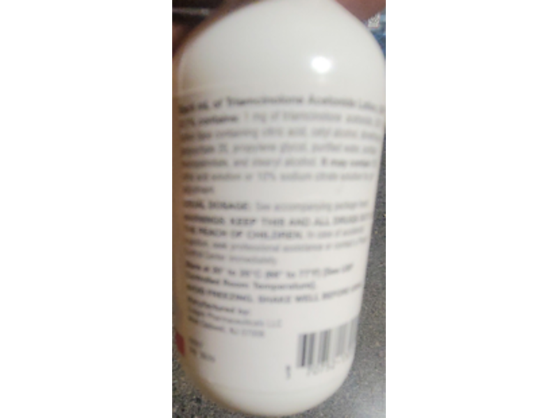 Triamcinolone Acetonide Lotion USP 0.1%, 60 mL, Quagen (RX)