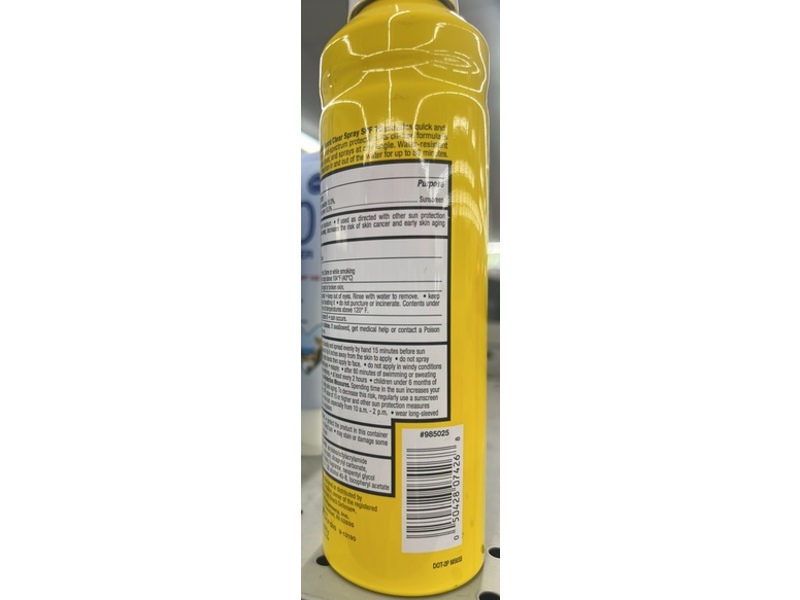 CVS Health Beach Guard Clear Sunscreen Spray, SPF 70, 6.5 oz/184 g
