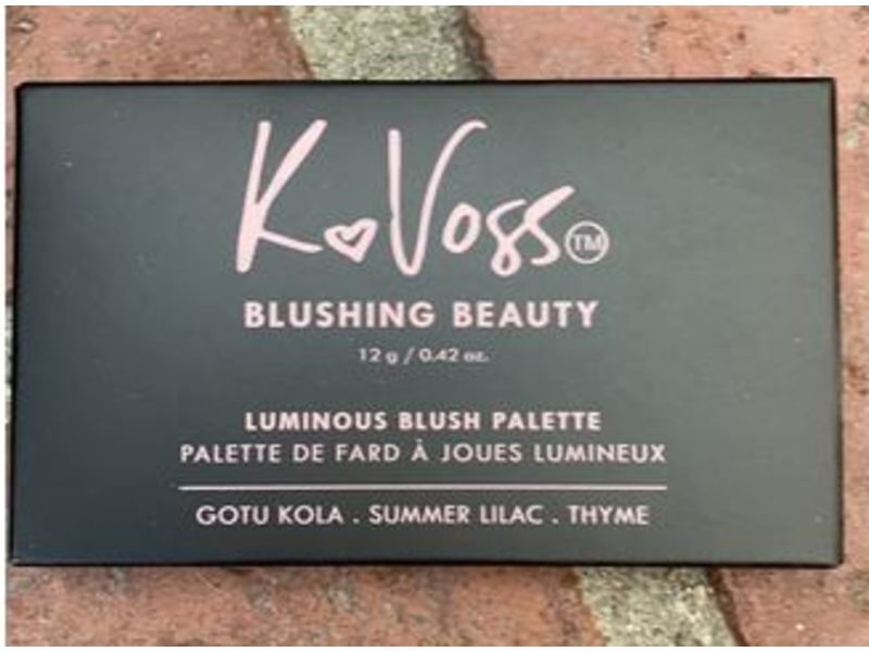 K Voss Luminous Blush Palette, 0.42 oz/12 g