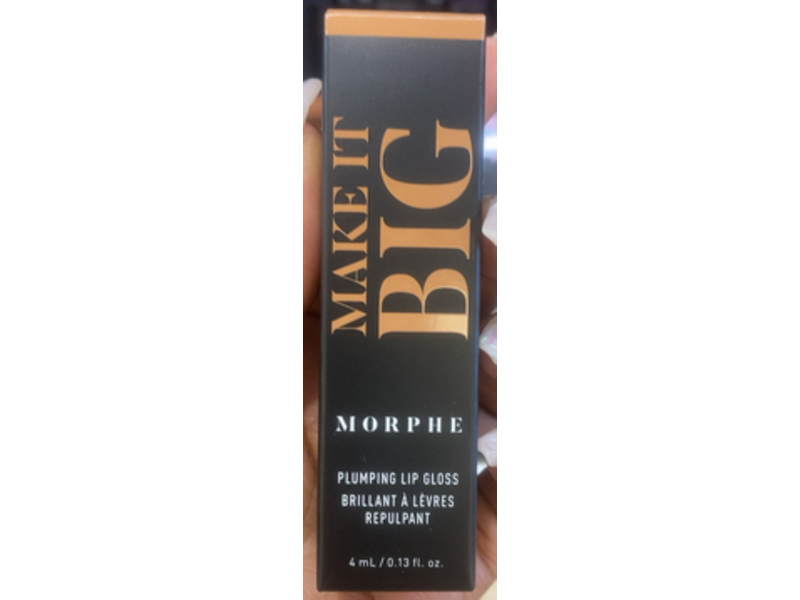 Morphe Make It Big Brillant A Levers Lip Plimper, Big Sweet Tea, 0.13 fl oz/4 mL