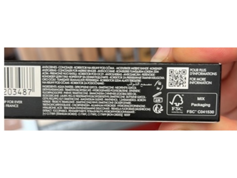 Make Up For Ever HD Skin Concealer, 1.5R Linen, 0.15 fl oz/4.7 mL