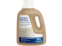 Clean People. Liquid Laundry Detergent, Fragrance free, 100 Loads, 50 fl oz/1.48 L - thumbnail 1