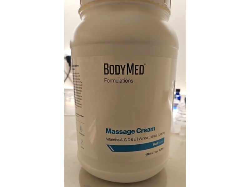 Bodymed Formulations Massage Cream, 128 fl oz/3.78 L
