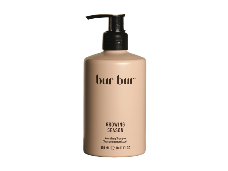 Bur Bur Growing Season Nourishing Shampoo, 10.01 fl oz/300 mL.