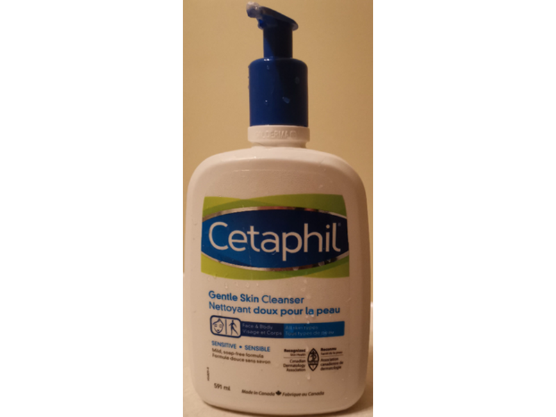 Cetaphil Gentle Skin Cleanser, Face & Body, 591 mL