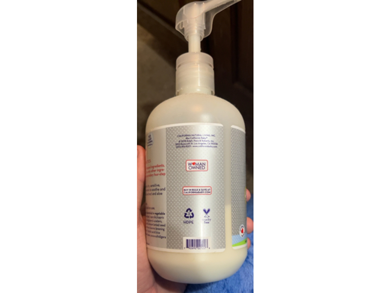 California Baby Super Sensitive Everyday Lotion, 19 fl oz/562 mL