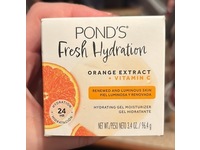 Pond's Fresh Hydration Gel Moisturizer, Orange Extract + Vitamin C, 3.4 oz/96.4 g - Image 3