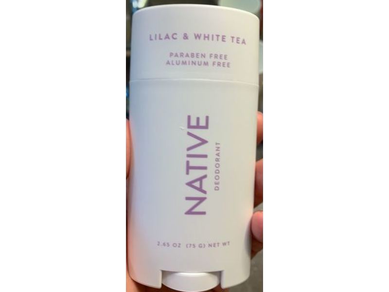 Native Deodorant, Lilac & White Tea , 2.65 oz/75 g