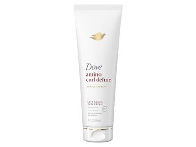 Dove Damage Therapy Amino Curl Define Soft Touch Curl Cream, 8 fl oz/236 mL