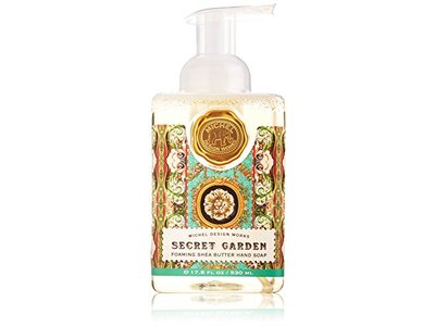 Michel Design Works Foaming Shea Butter Hand Soap, Secret Garden, 17.8 fl oz/530 mL