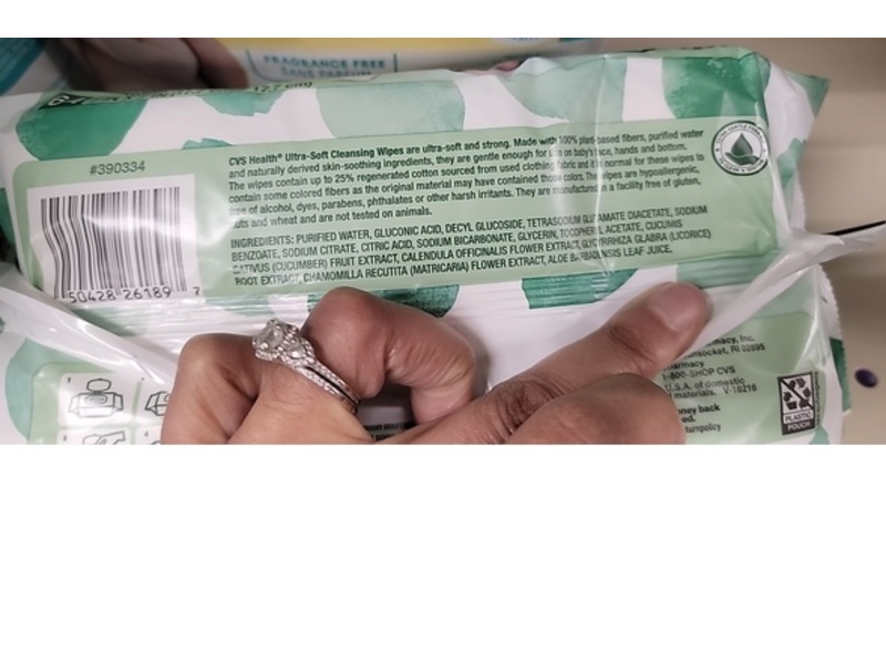 CVS Health Ultra-Soft Cleansing Wipes, 64 Count