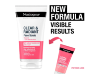 Neutrogena Clear & Radiant Face Scrub, Vitamin C & 0.5% Salicylic Acid, 5.07 oz/150 mL - thumbnail 2