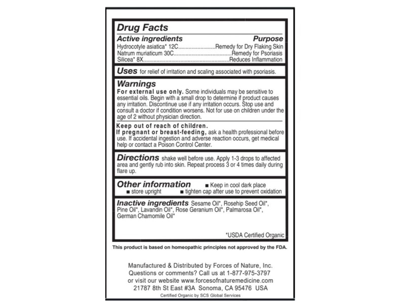 Forces Of Nature Psoriasis Control Treatment, 0.37 oz/11 mL