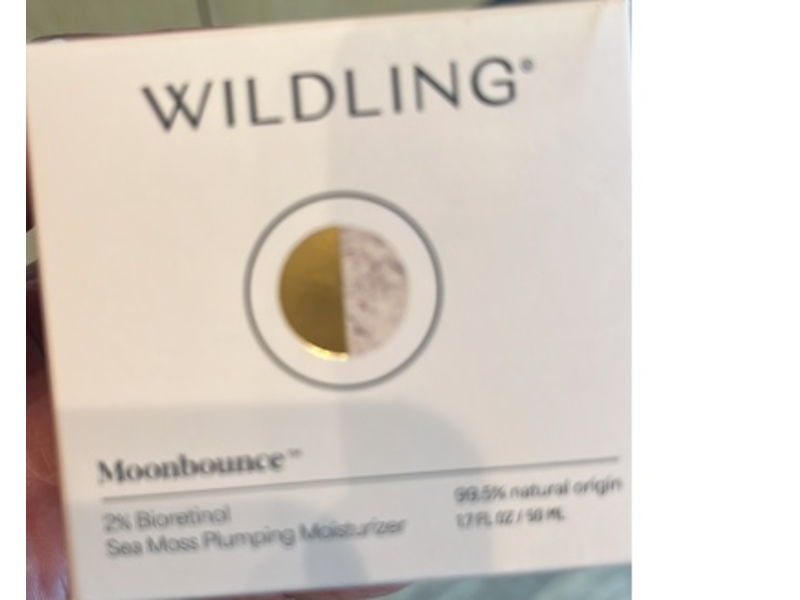 Wildling Moonbounce 2% Bioretinol Sea Moss Plumping Moisturizer, 1.7 fl oz/50 mL
