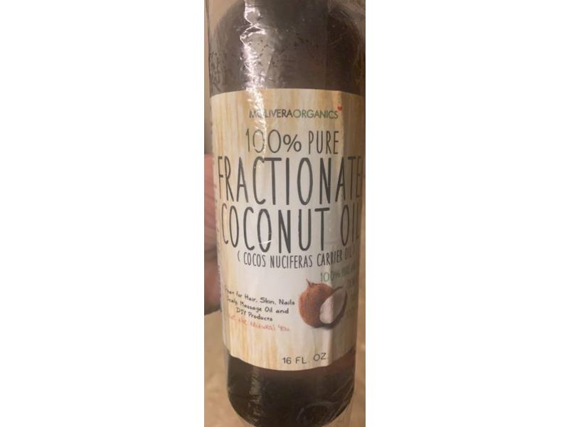 Molivera Organics Fractionated Coconut Oil, 16 fl oz