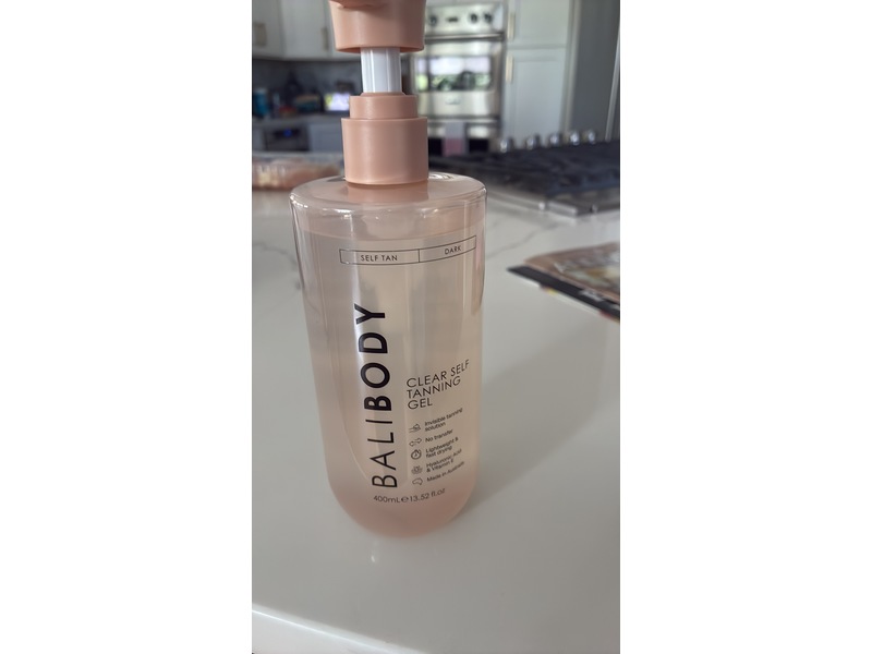 Balibody Clear Self Tanning Gel, 13.52 fl oz/400 mL