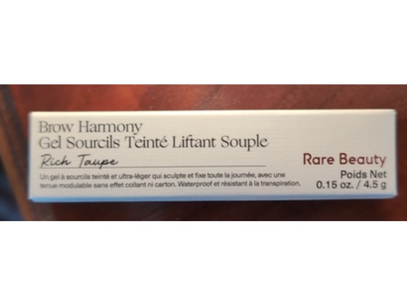Rare Beauty Brow Hamony Precision Pencil, Rich Taupe, 0.15 oz/4.5 g