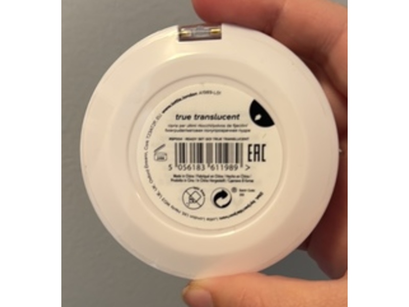 Lottie Ready Set Go Pressed Setting Powder, True Translucent, 0.25 oz/7 g