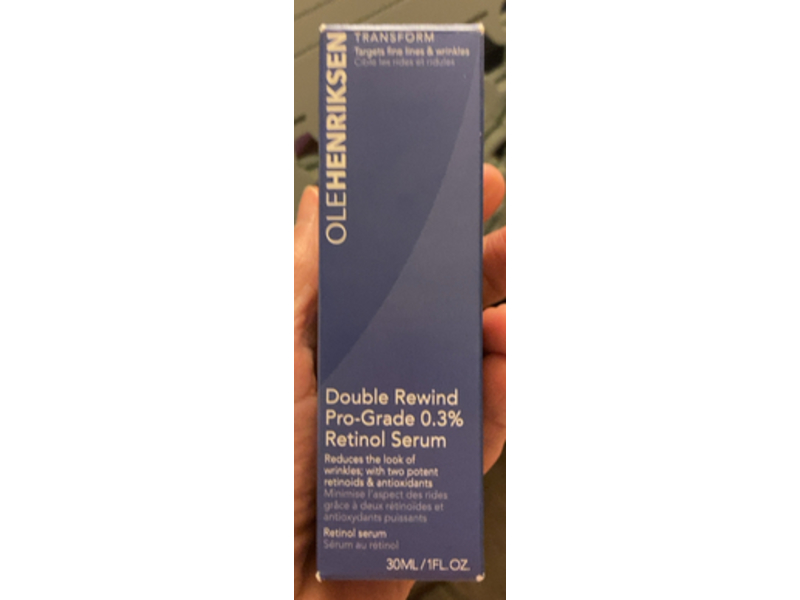 OleHenriksen Double Rewind Pro-Grade 0.3% Retinol Serum, 1 fl oz/ 30 mL