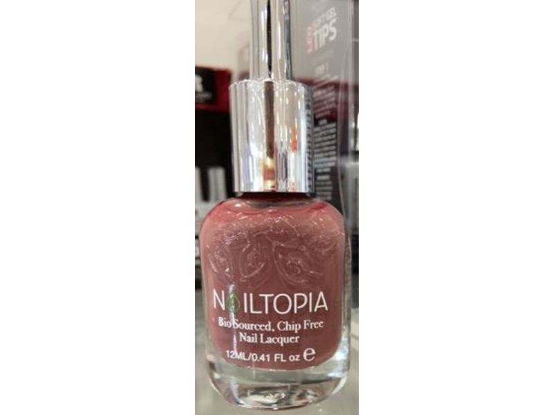 Nailtopia Bio-Sourced Chip Free Nail Lacquer, Not Today, 0.41 fl oz/12 mL