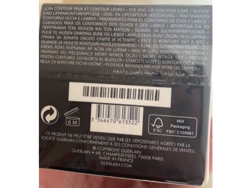 Guerlain Paris Orchidee Imperiale The Eye And Lip Contour Cream, 0.5 fl oz/15 mL