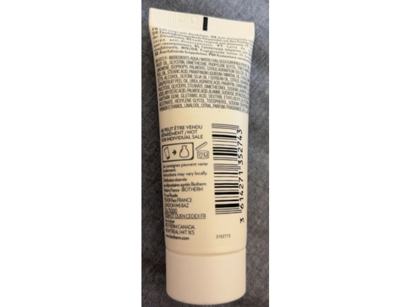 Biotherm Lait Corporel Anti-Drying Body Milk, 1.35 fl oz/40 mL