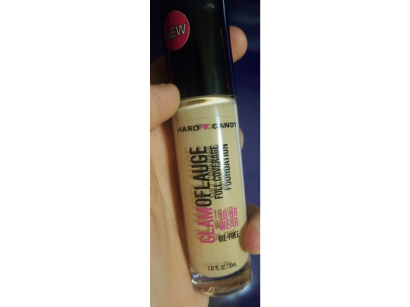 Hard Candy Glam Of Lauge Foundation, 1505 Beige, 0.67 fl oz/20 mL