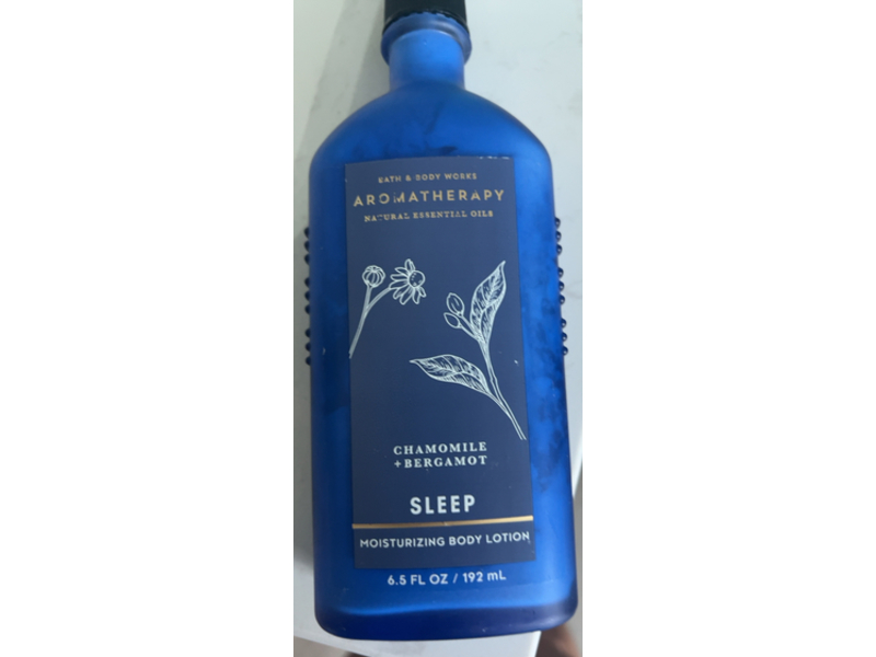 Bath & Body Works Aromatherapy Sleep Body Lotion, Cedarwood + Bergamot, 6.5 fl oz/192 mL