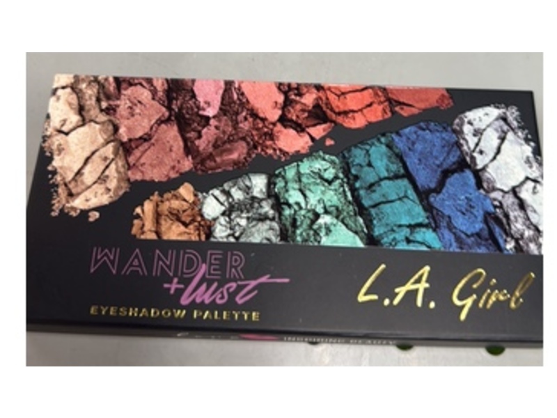 L.A. Girl Fanatic Eyeshadow Palette, Wander+Lust, 0.035 oz