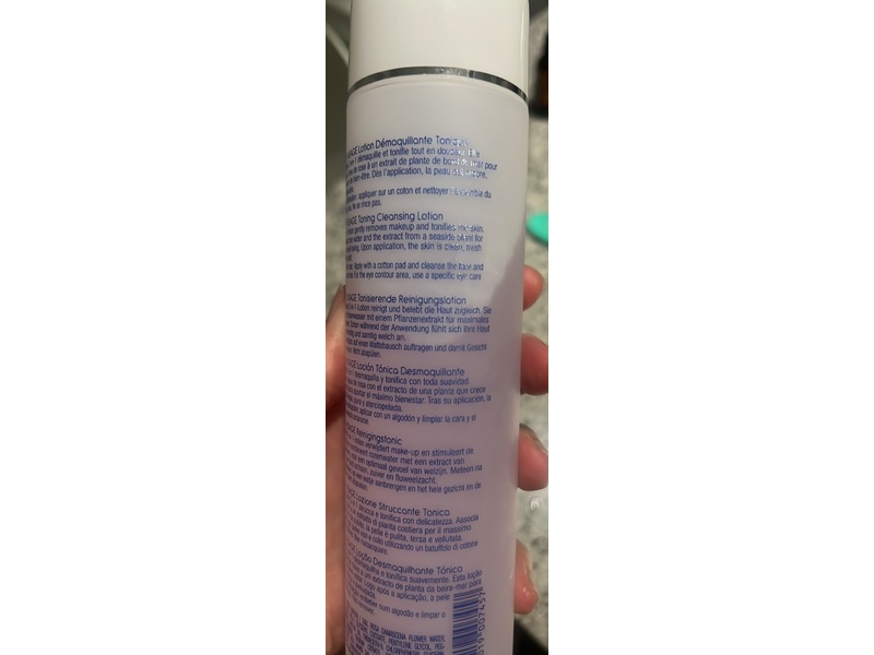 Phytomer Toning Cleansing Lotion, Rosee Visage, 8.4 fl oz/250 mL