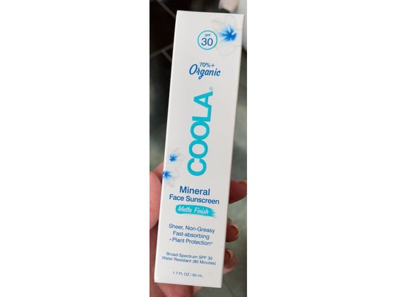 Coola Mineral Face Sunscreen, SPF 30, 1.7 fl oz/50 mL