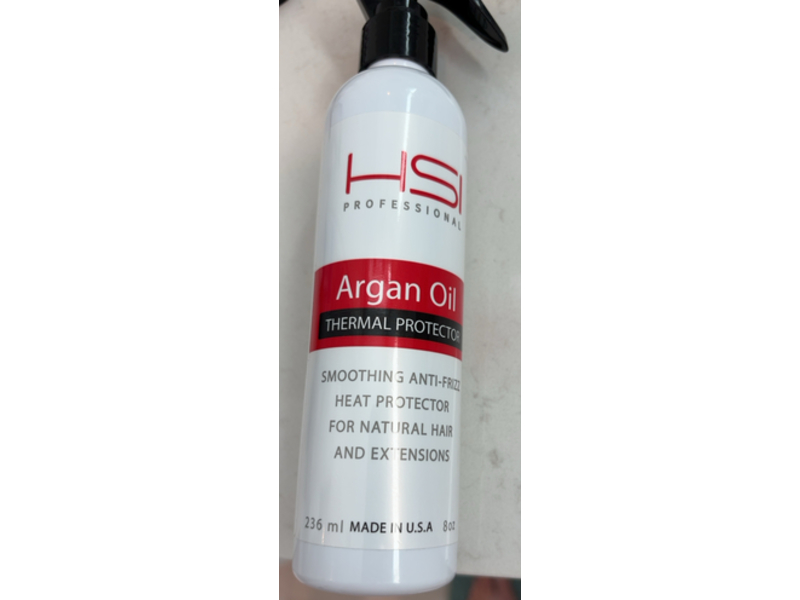 HSI Professional Heat & Thermal Protector, Argan Oil, 8 oz/236 mL