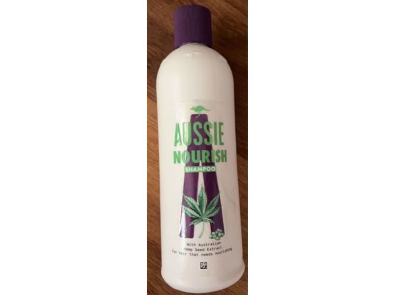 Aussie Nourish Shampoo, Australian Hemp Seed Extract, 300 mL