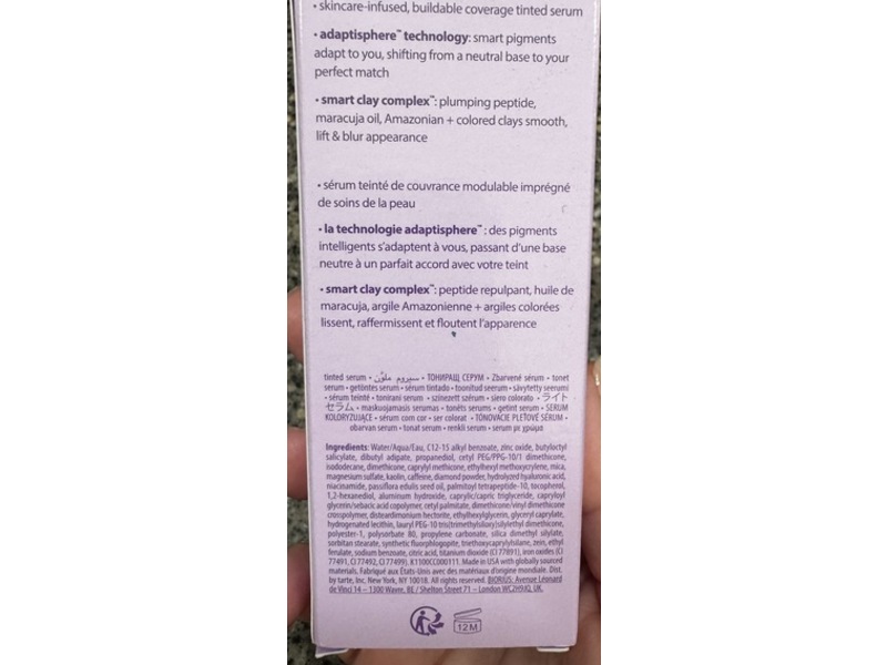 Tarte CC Tinted Serum, Deep, 1.86 oz/55 mL