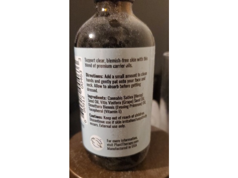 Plant Therapy Clear Complex Facial Oil, 4 fl oz/118 mL