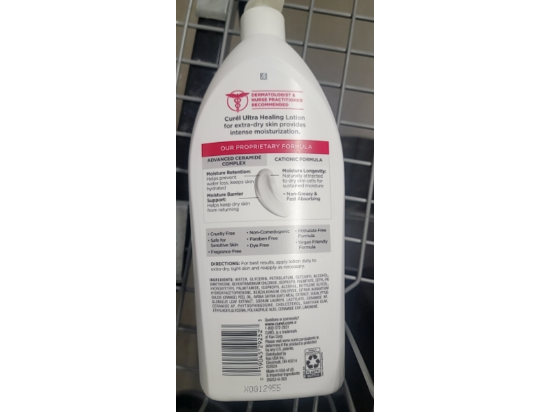 Curel Ultra Healing Intensive Lotion, 33.8 fl oz/1 L