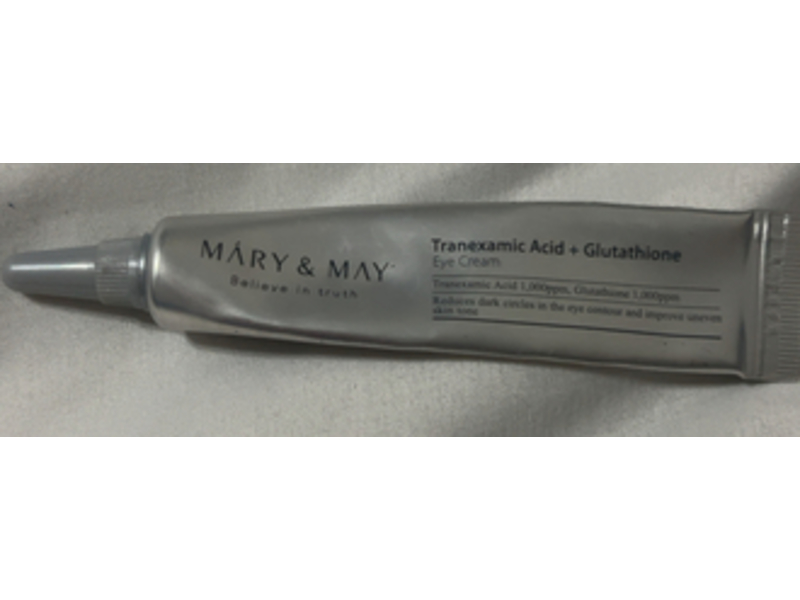 Mary & May Eye Cream, Tranexamic Acid + Glutathione, 12 g