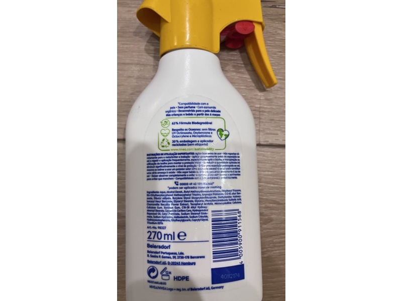 Nivea Sun Babies & Kids Sun Sunscreen, SPF 50, 270 mL