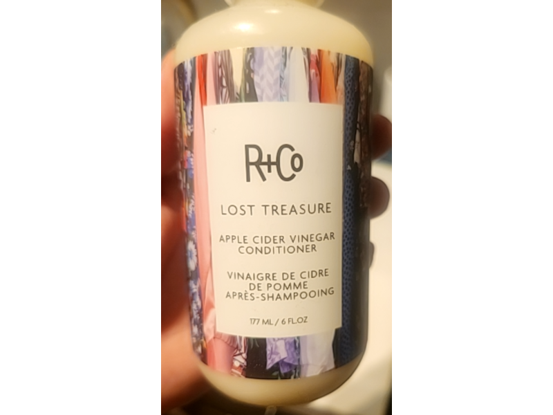 R+Co Lost Treasure Apple Cider Vinegar Conditioner, 6 fl oz/177 mL