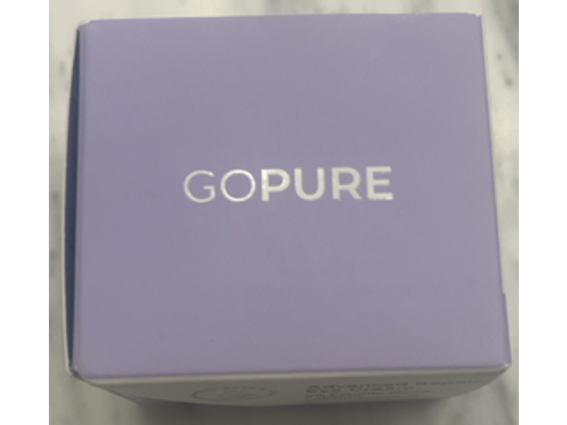 GoPure Advanced Repair Eye Cream, Peptide Blend + Caffeine & Atlantic Seaweed, 0.57 fl oz/16.85 mL