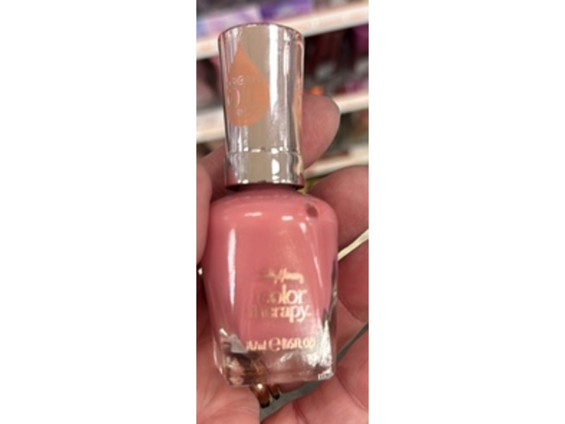 Sally Hansen Color Therapy Nail Polish, Mauve Mantra, 14.7 mL