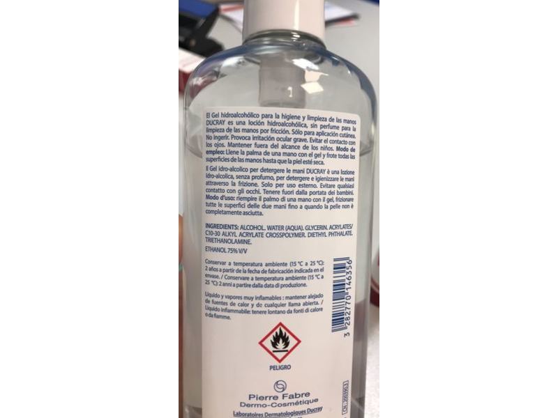 Ducray Hydroalcoholic Gel, 400 ml