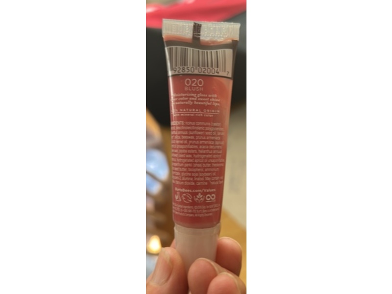 Burt's Bees Lip Shine, Blush, 0.5 oz/14.1 g